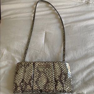 Micheal Kors Silver Shoulder Bag